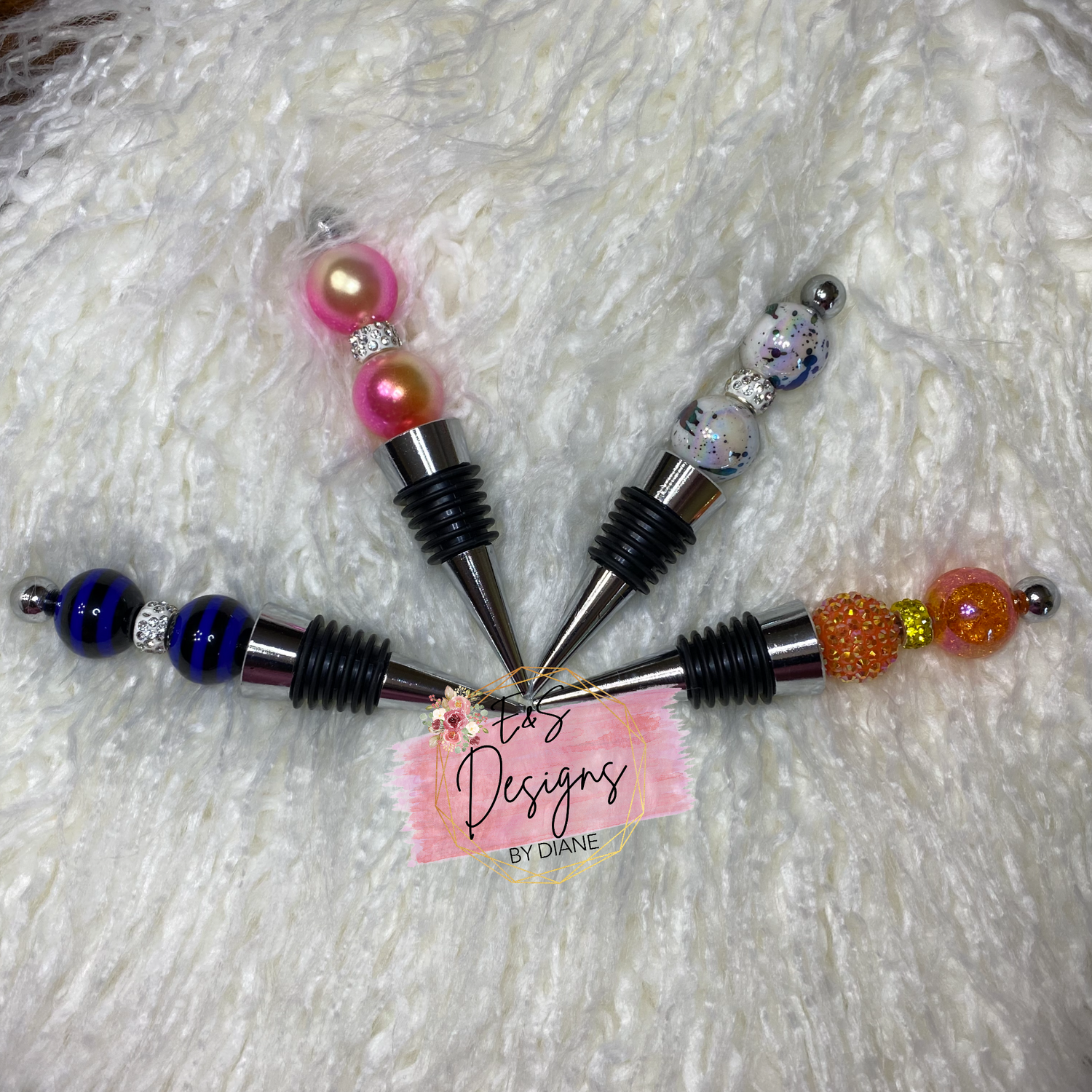 Beaded Wine Stoppers