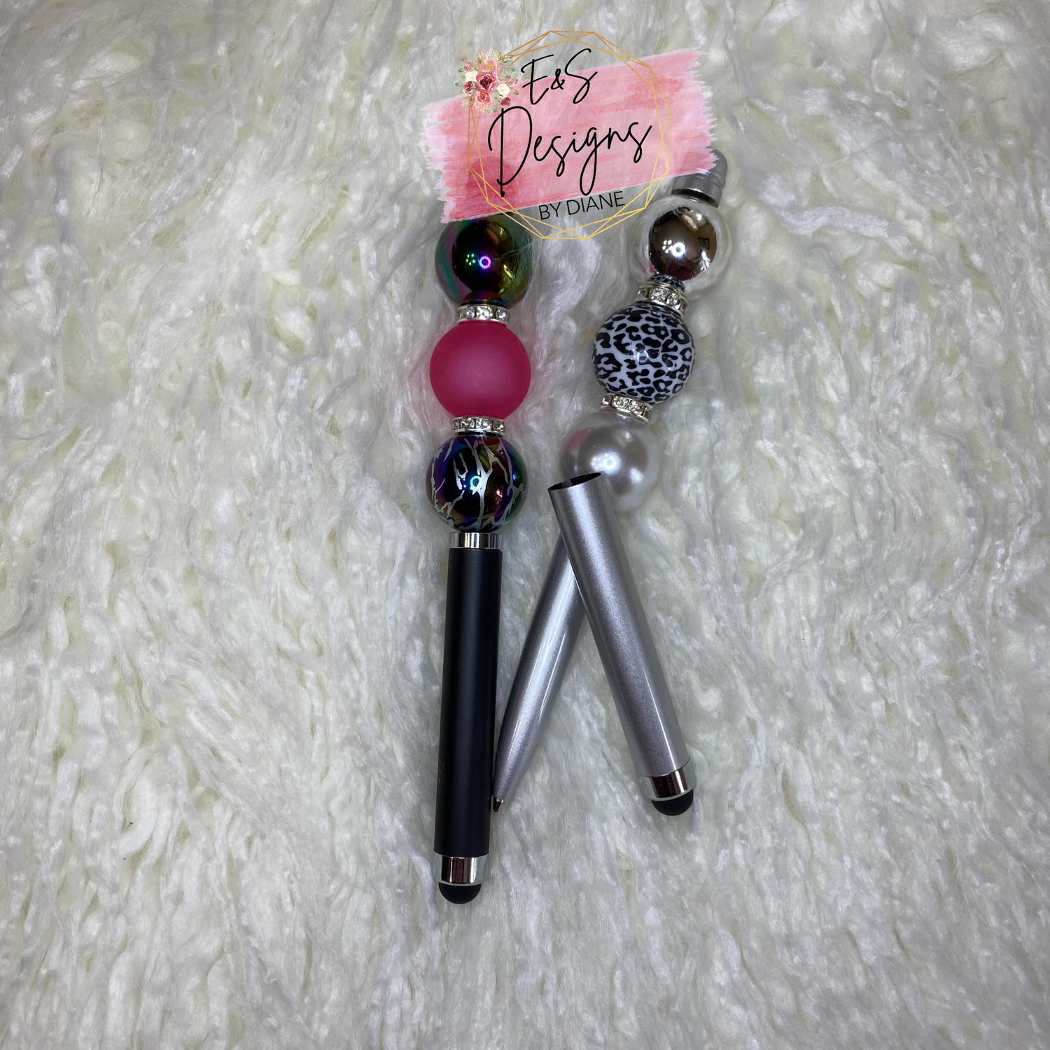 Beaded Pens/Stylus Combo