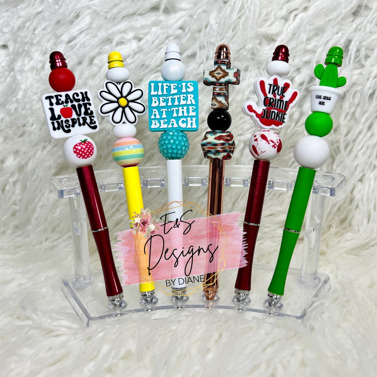 Beaded Writing Pens