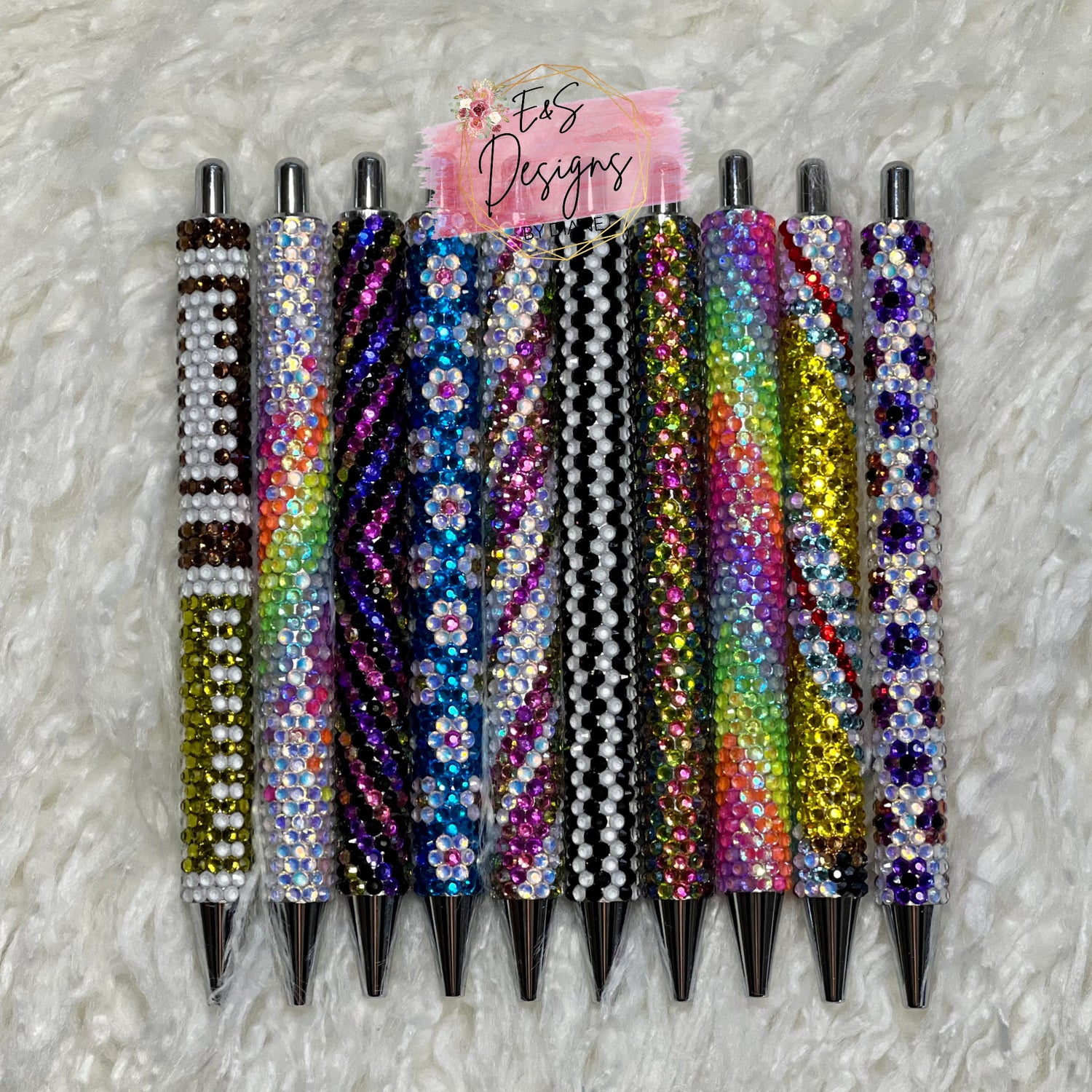Glass Rhinestone Writing Pens