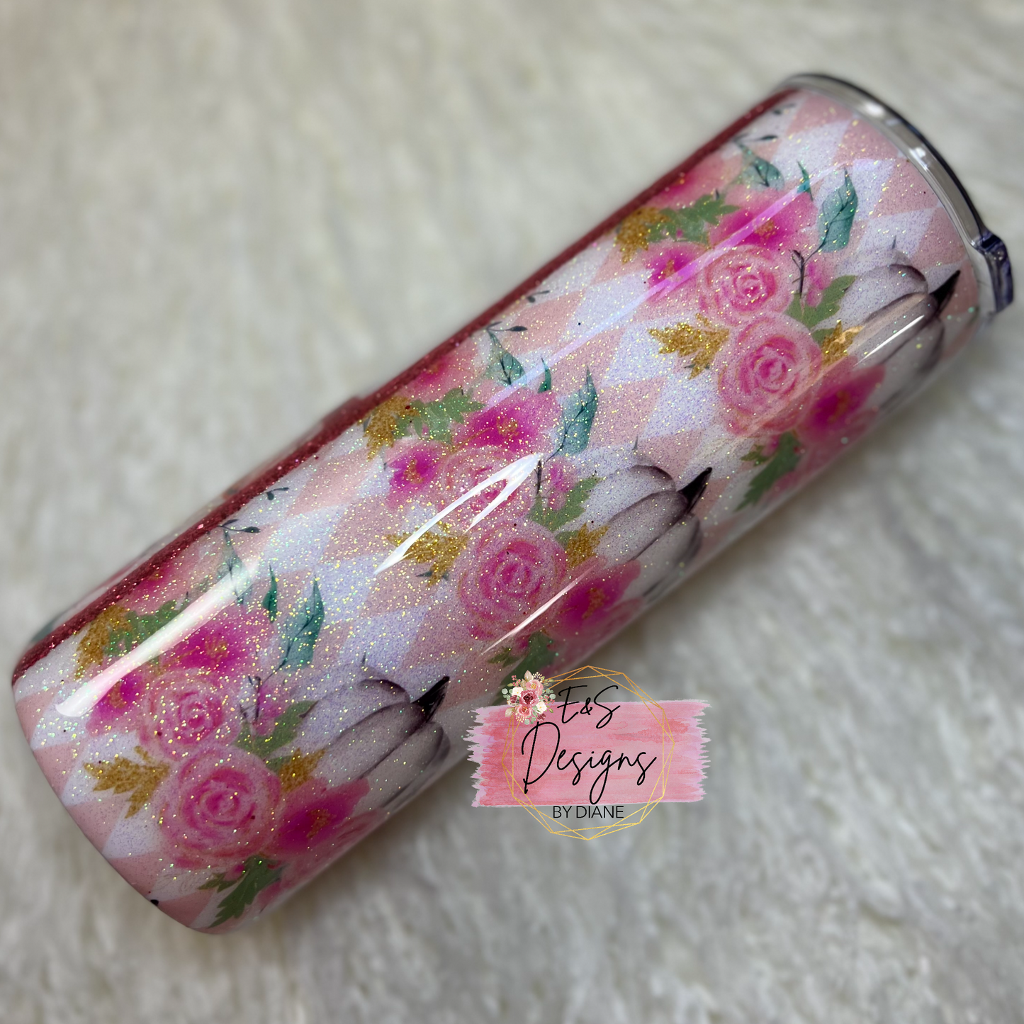 Gnome and Pumpkin Tumbler