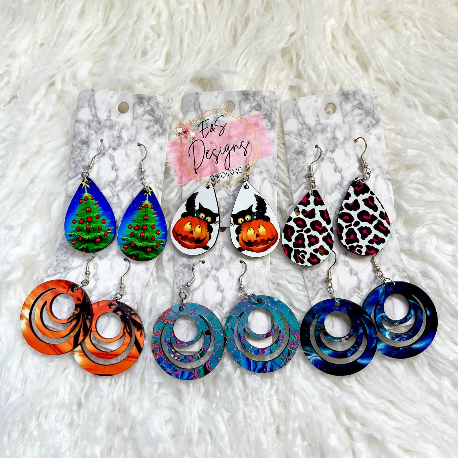 Wood Earrings