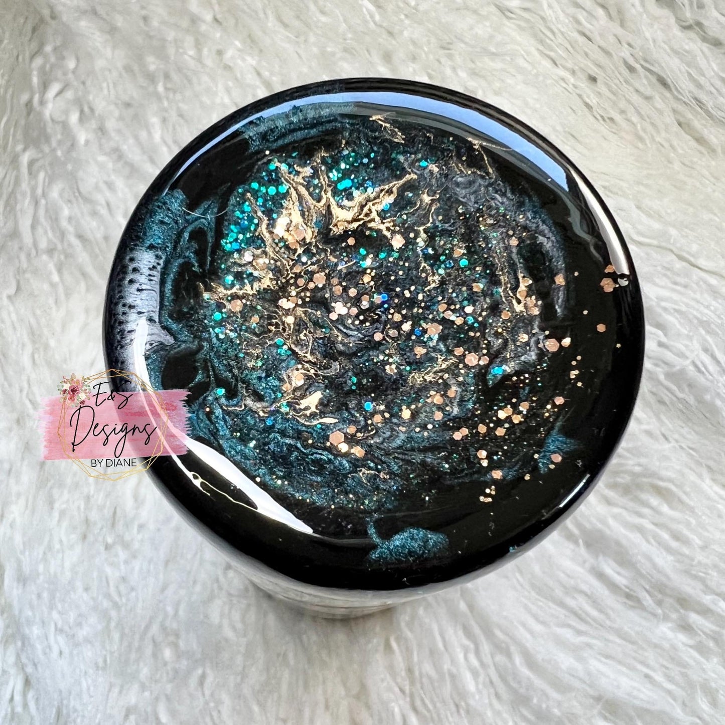 Teal Milky Way Tumbler