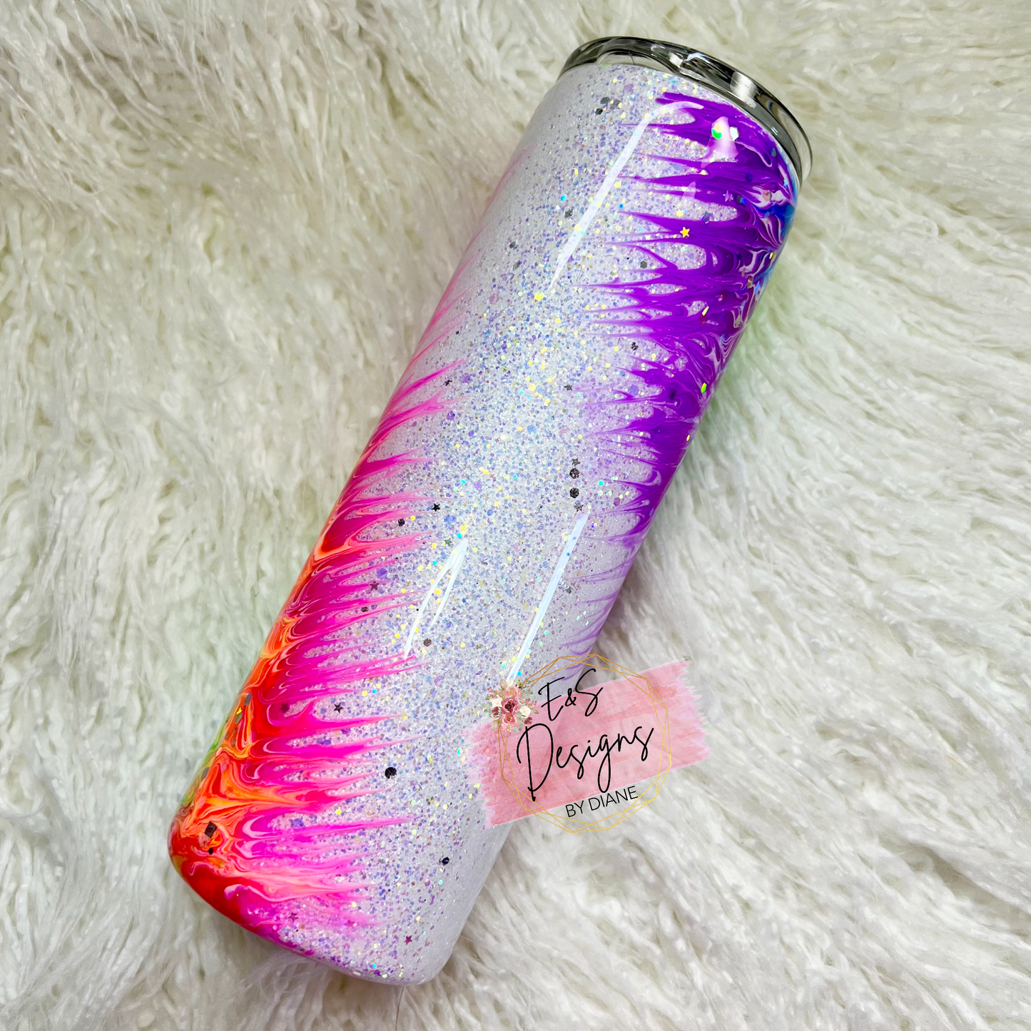 Rainbow Glow Tumbler