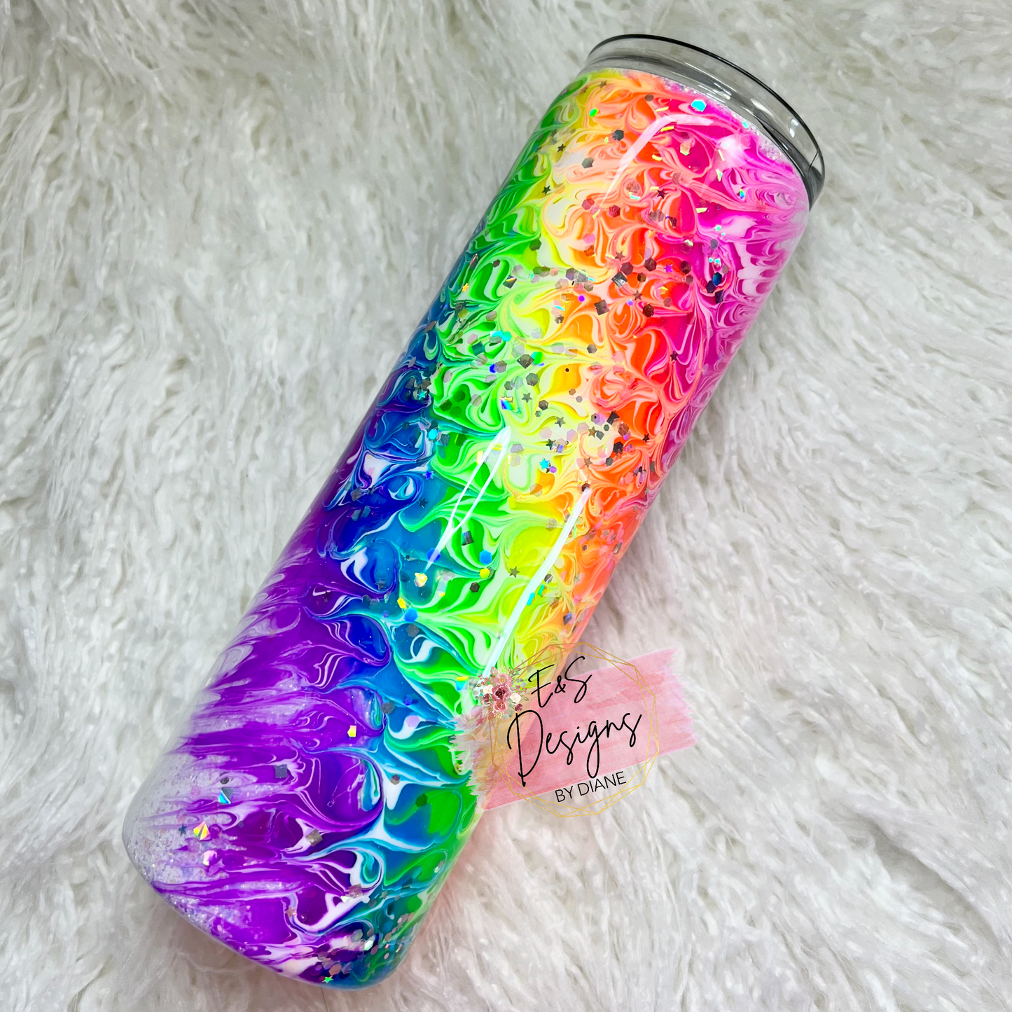 Rainbow Glow Tumbler