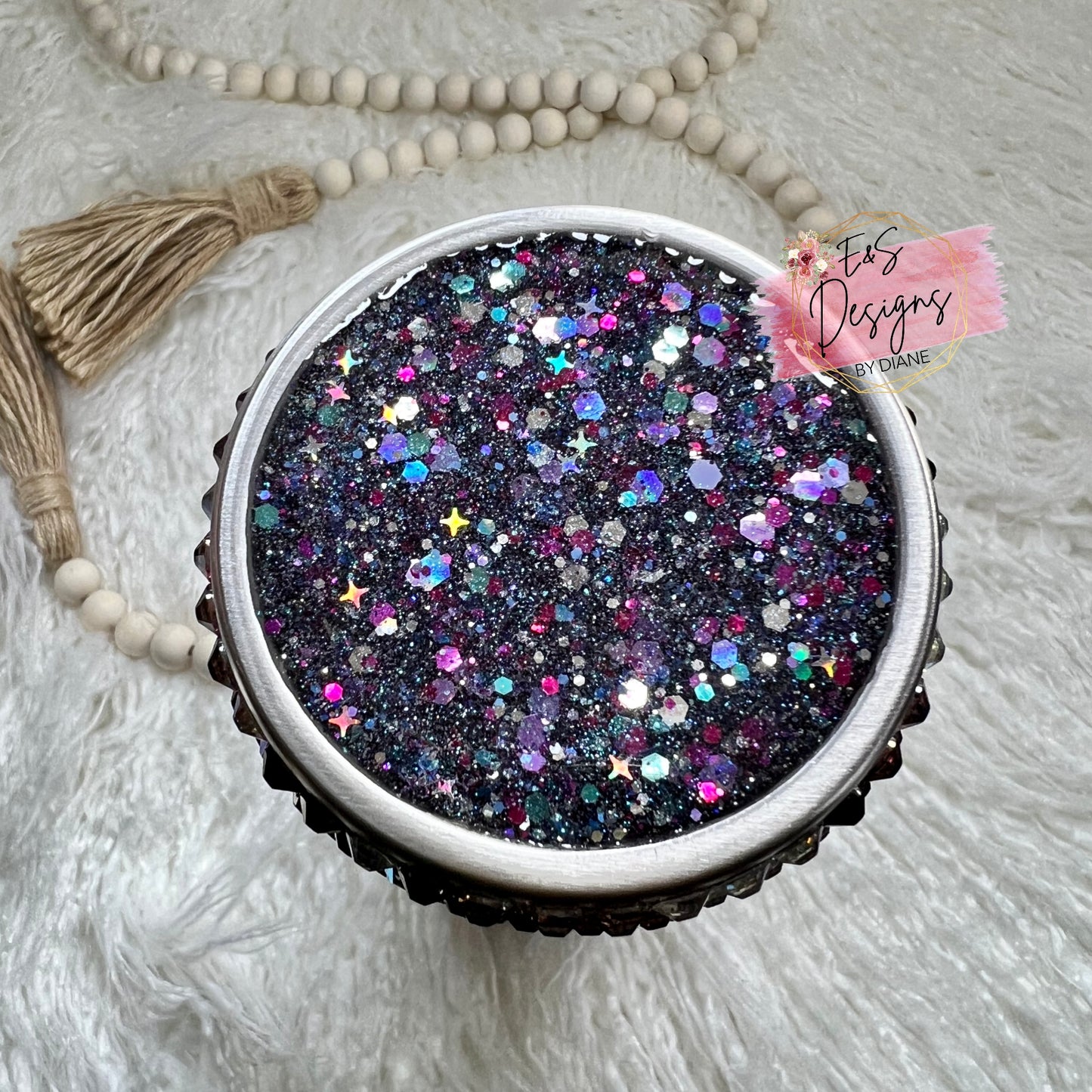 Purple Reign Rhinestone Tumbler