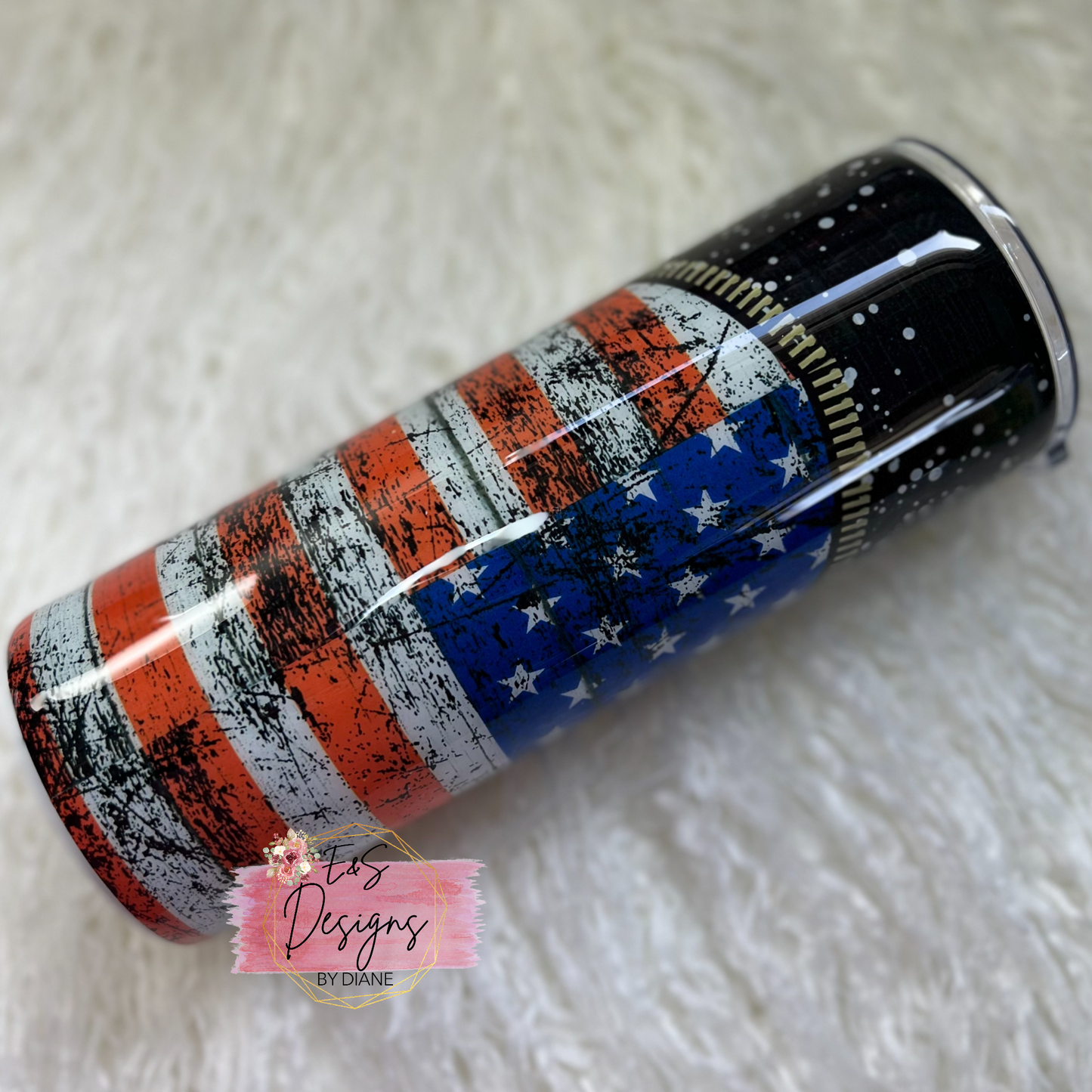 Eagle and American Flag Tumbler